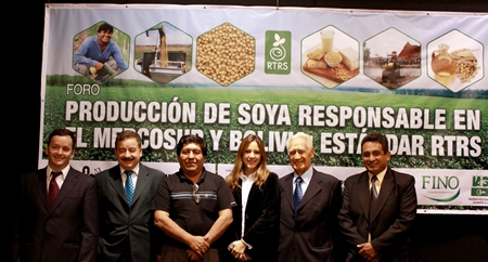 Bolivia comprometida con el desafío de producir “Soya Responsable” bajo la certificación RTRS  